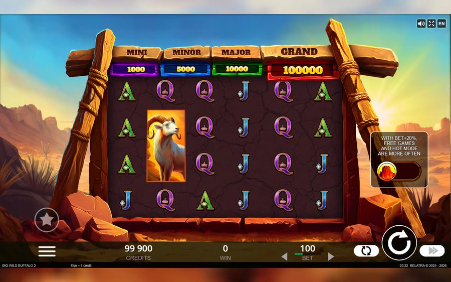 Big Wild Buffalo 2 — kuvakaappaus pelistä