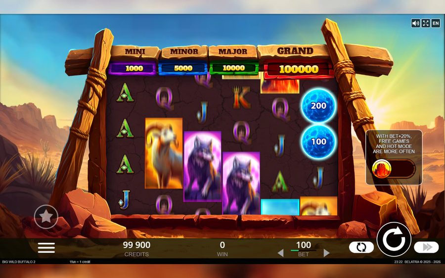 Big Wild Buffalo 2 — kuvakaappaus pelistä