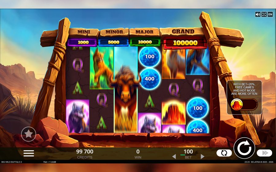 Big Wild Buffalo 2 — kuvakaappaus pelistä