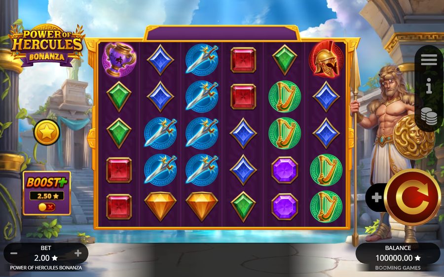 Power of Hercules Bonanza — kuvakaappaus pelistä