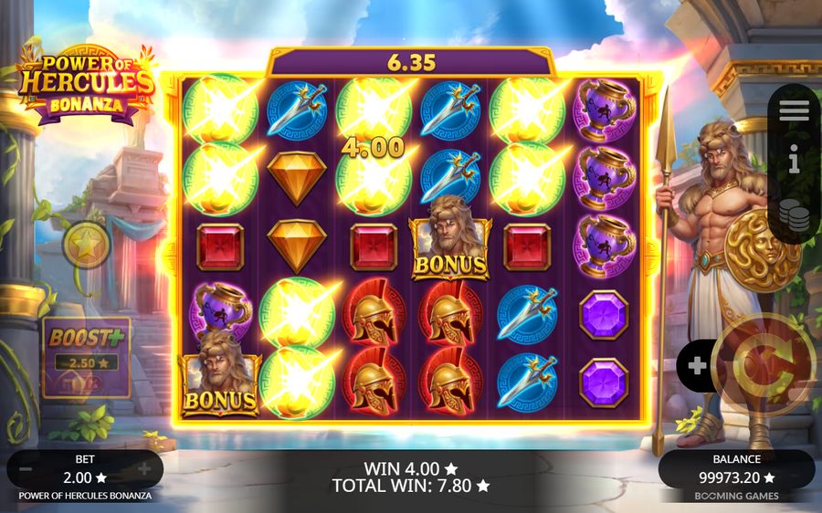 Power of Hercules Bonanza — kuvakaappaus pelistä