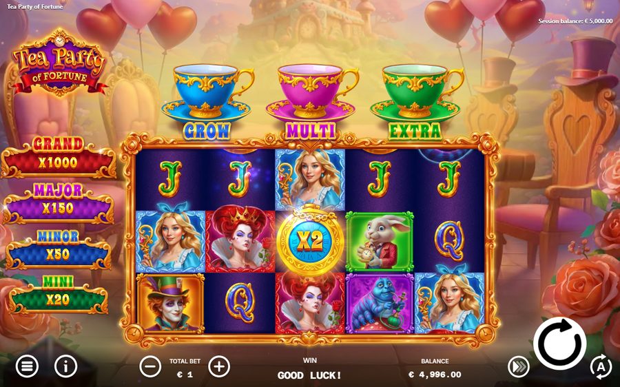 Tea Party of Fortune — kuvakaappaus pelistä