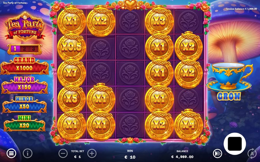 Tea Party of Fortune — kuvakaappaus pelistä