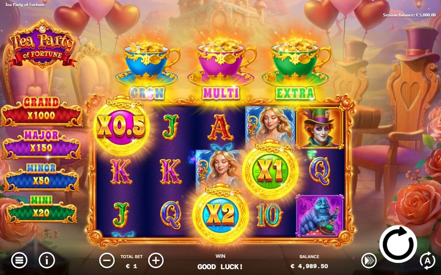 Tea Party of Fortune — kuvakaappaus pelistä