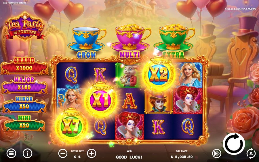 Tea Party of Fortune — kuvakaappaus pelistä