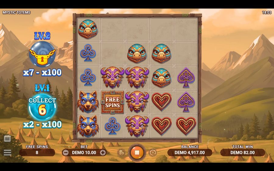 Mystic Totems — kuvakaappaus pelistä
