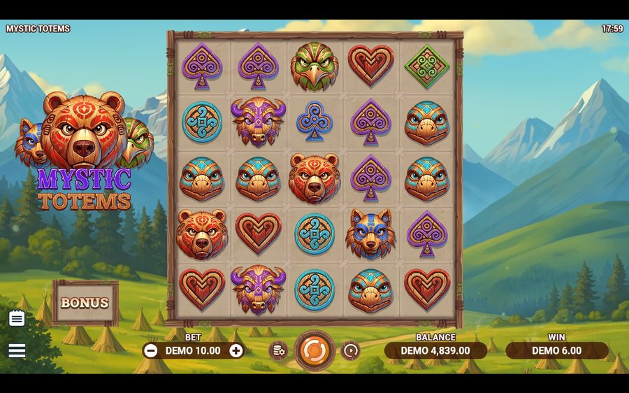 Mystic Totems — kuvakaappaus pelistä