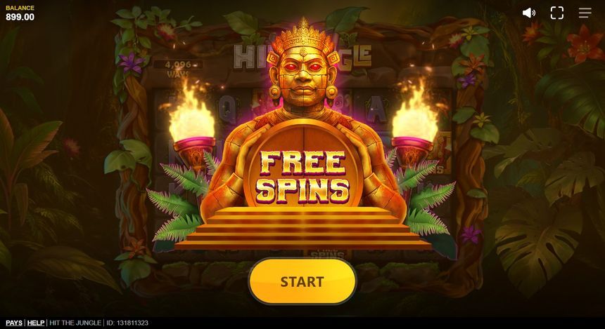 Hit the Jungle — kuvakaappaus pelistä