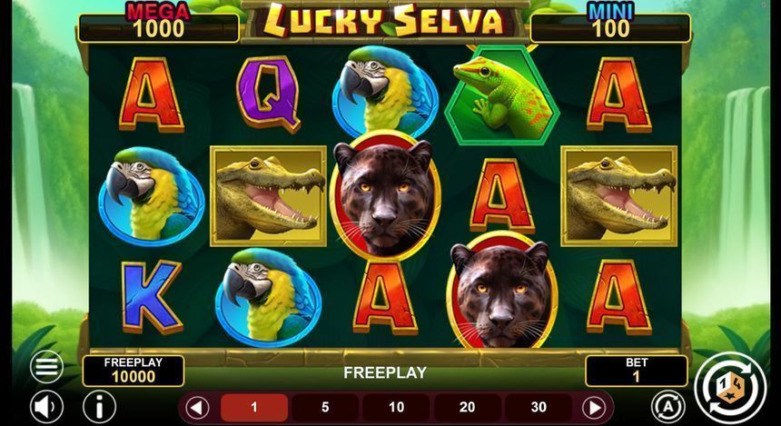 Lucky Selva Hold & Win — kuvakaappaus pelistä