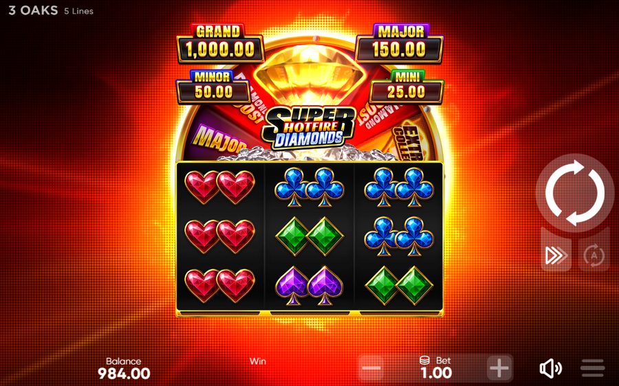 Super Hotfire Diamonds — kuvakaappaus pelistä