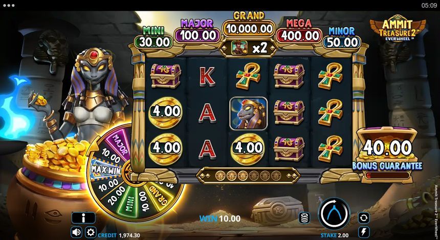 Ammit Treasure 2 EverWheel — kuvakaappaus pelistä
