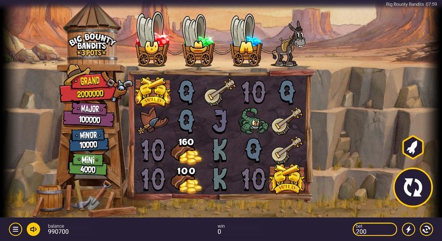 Big Bounty Bandits: 3 Pots — kuvakaappaus pelistä