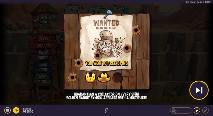 Big Bounty Bandits: 3 Pots — kuvakaappaus pelistä