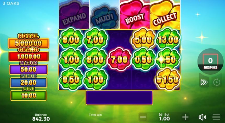 4 Fortune Clovers — kuvakaappaus pelistä