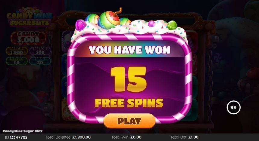 Candy Mine Sugar Blitz — kuvakaappaus pelistä