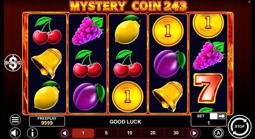 Mystery Coin 243 — kuvakaappaus pelistä