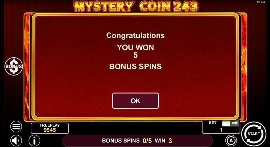 Mystery Coin 243 — kuvakaappaus pelistä