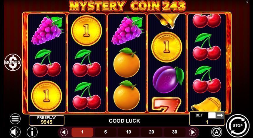 Mystery Coin 243 — kuvakaappaus pelistä
