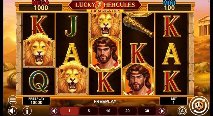 Lucky Hercules — kuvakaappaus pelistä