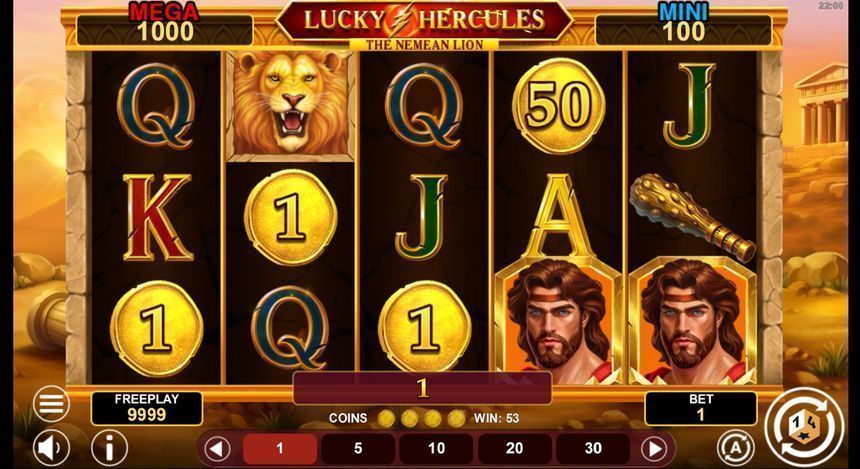Lucky Hercules — kuvakaappaus pelistä