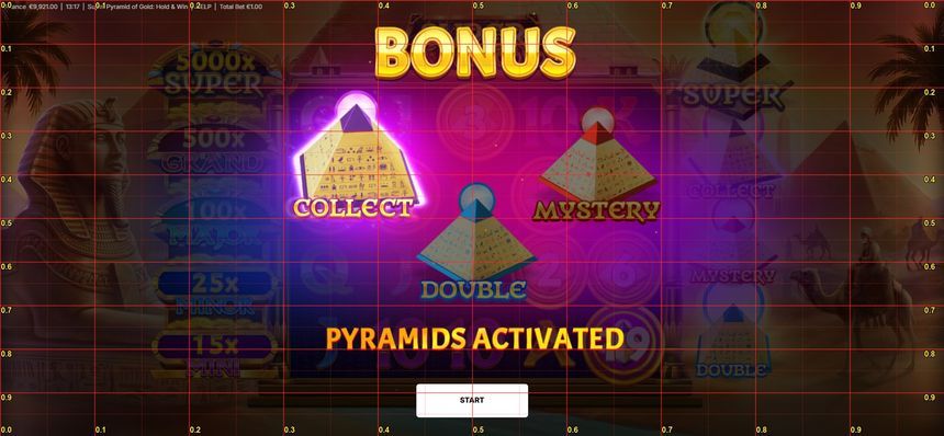 Super Pyramid of Gold — kuvakaappaus pelistä