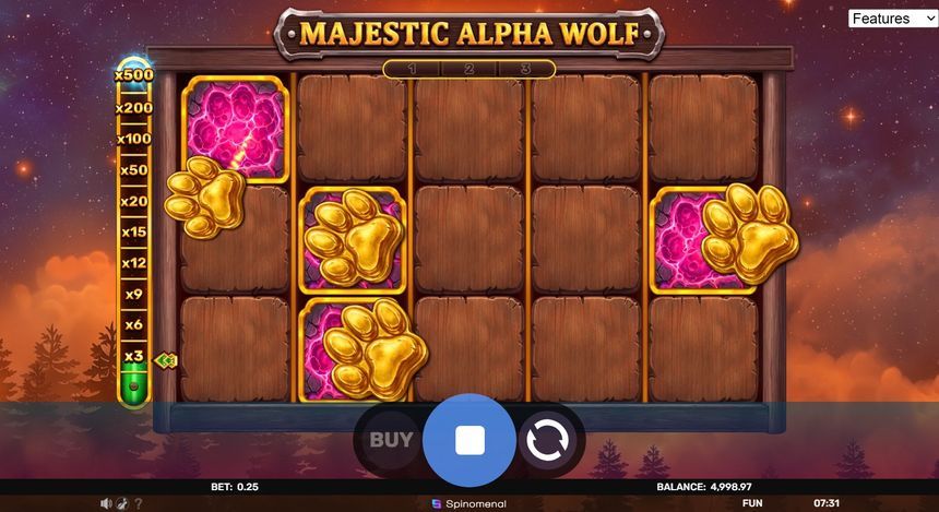 Majestic Alpha Wolf — kuvakaappaus pelistä