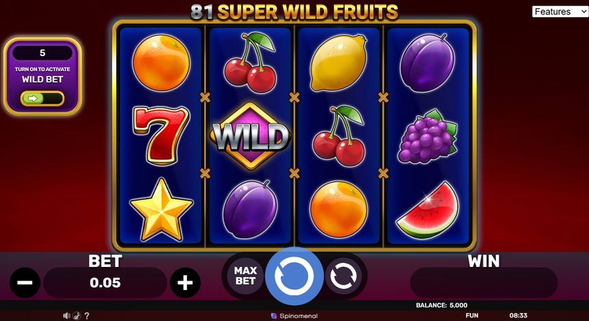 81 Super Wild Fruits — kuvakaappaus pelistä