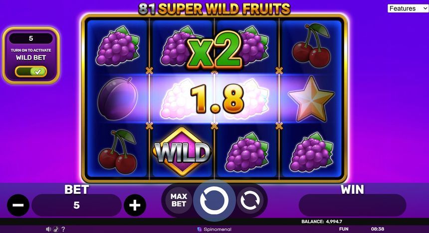 81 Super Wild Fruits — kuvakaappaus pelistä