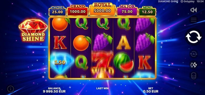 Diamond Shine — kuvakaappaus pelistä