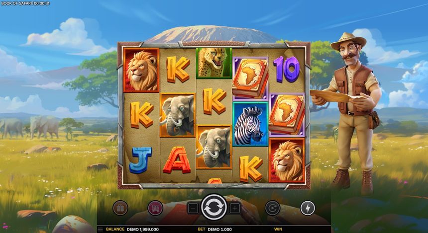 Book of Safari — kuvakaappaus pelistä