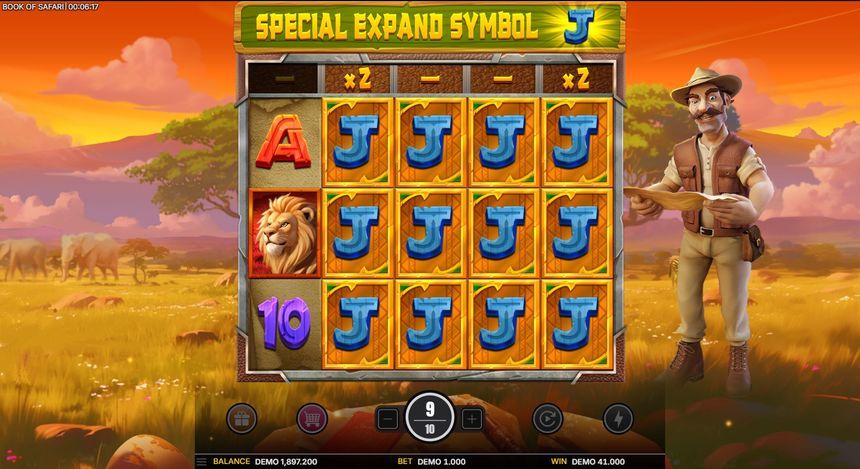 Book of Safari — kuvakaappaus pelistä