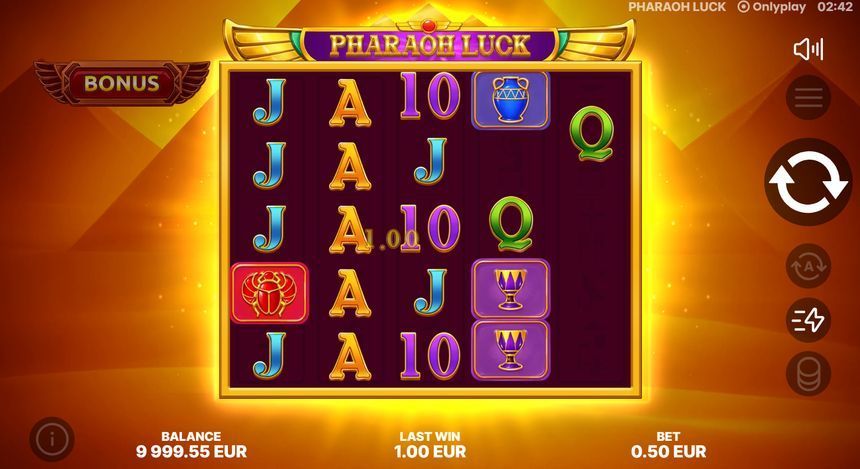 Pharaoh Luck — kuvakaappaus pelistä
