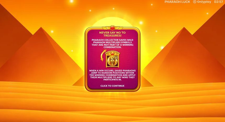 Pharaoh Luck — kuvakaappaus pelistä