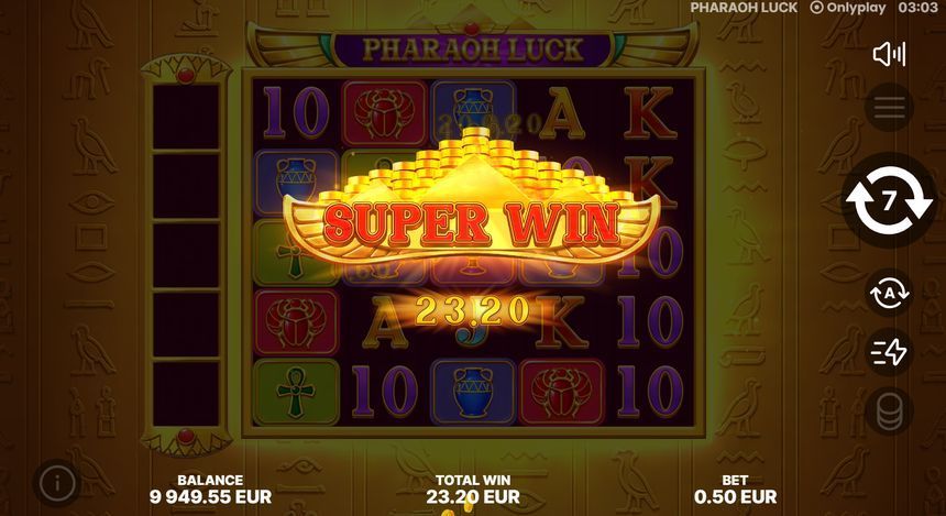 Pharaoh Luck — kuvakaappaus pelistä